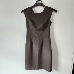 The Limited Collection Brown Sheath Dress Women’s Size 2 Cap Sleeve Career Work